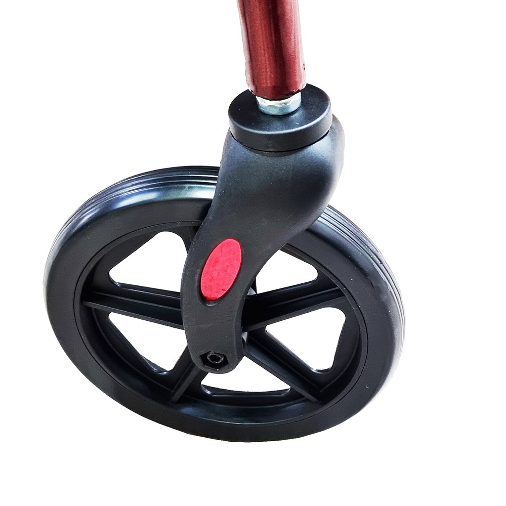 مشاية تسوق بأربع عجلات ومقعد وسلة - الصورة 2