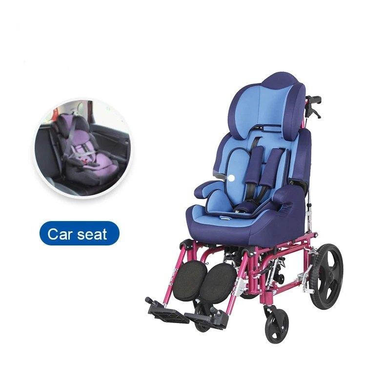 كرسي متحرك وكرسي سيارة للإعاقة للأطفال - الصورة 5