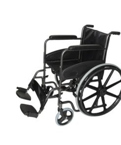 كرسي متحرك يدوي النمط الأمريكي الاقتصادي كرسي متحرك من الصلب