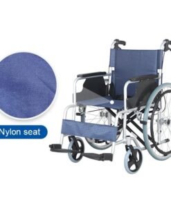 Alternative view of كرسي متحرك مريح بعجلات من الألومنيوم