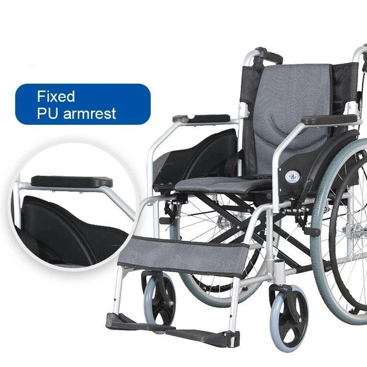 كرسي المنيوم خفيف الوزن -كفر كبير -مقاس 18إنش -جلسة اسفنجية -قابلية طي الظهر - الصورة 3