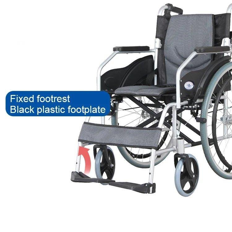 كرسي المنيوم خفيف الوزن -كفر كبير -مقاس 18إنش -جلسة اسفنجية -قابلية طي الظهر - الصورة 6