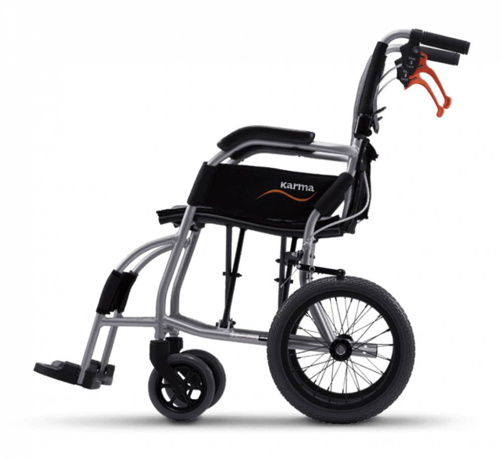 كرسي متحرك مريح وخفيف الوزن كارما EGRO LITE - 8.6 كجم - الصورة 2