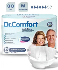 د. كمفورت حفاضات كبار السن لاصق وسط - Dr. Comfort Adult Adhesive Diapers M