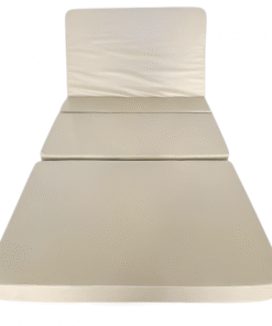 مرتبة سرير طبي كهربائي لون بيج سمك الضغط 20سم وعرض 90